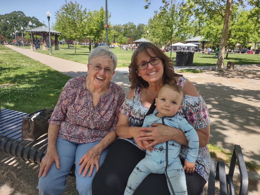 3 generations, great grandmother